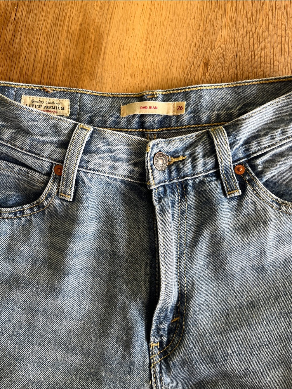 Levi's Light Blue Relaxed Dad Jeans - Women’s